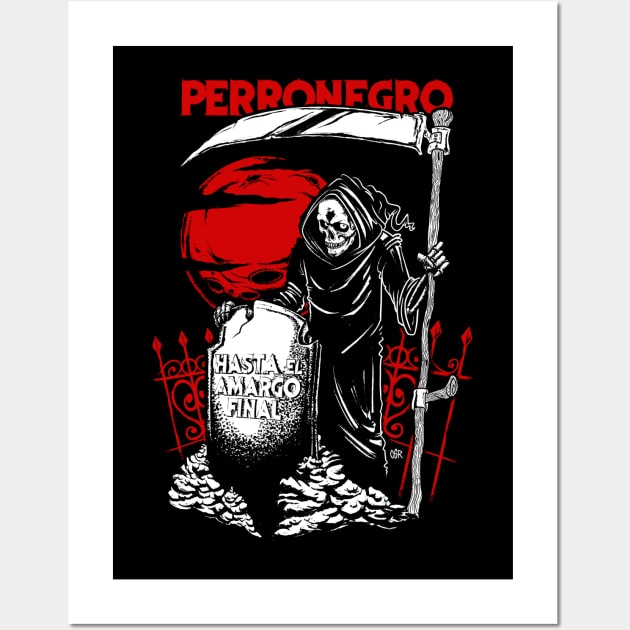 Perronegro Bitter end Wall Art by CsrJara / Perronegro Clothing